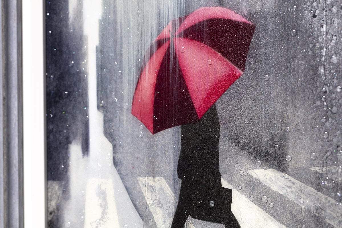 City Stroll - Original - SOLD by artist Brenda Herd - Wyecliffe Galleries