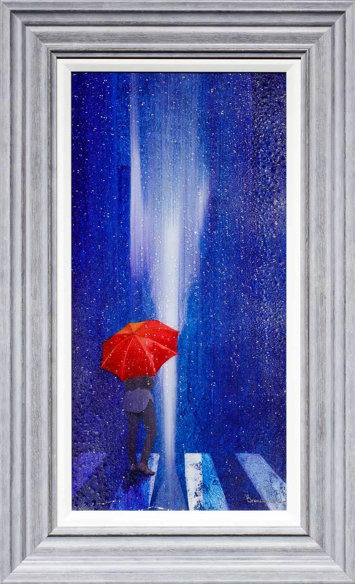 Crosswalk - Original - SOLD by artist Brenda Herd - Wyecliffe Galleries