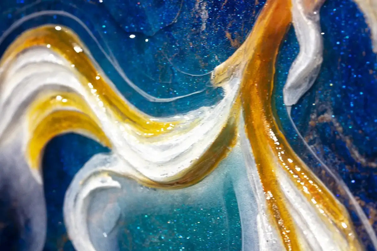 Deep into the Ocean - Original - SOLD by artist Brenda Herd - Wyecliffe Galleries