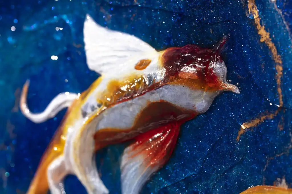 Deep into the Ocean - Original - SOLD by artist Brenda Herd - Wyecliffe Galleries