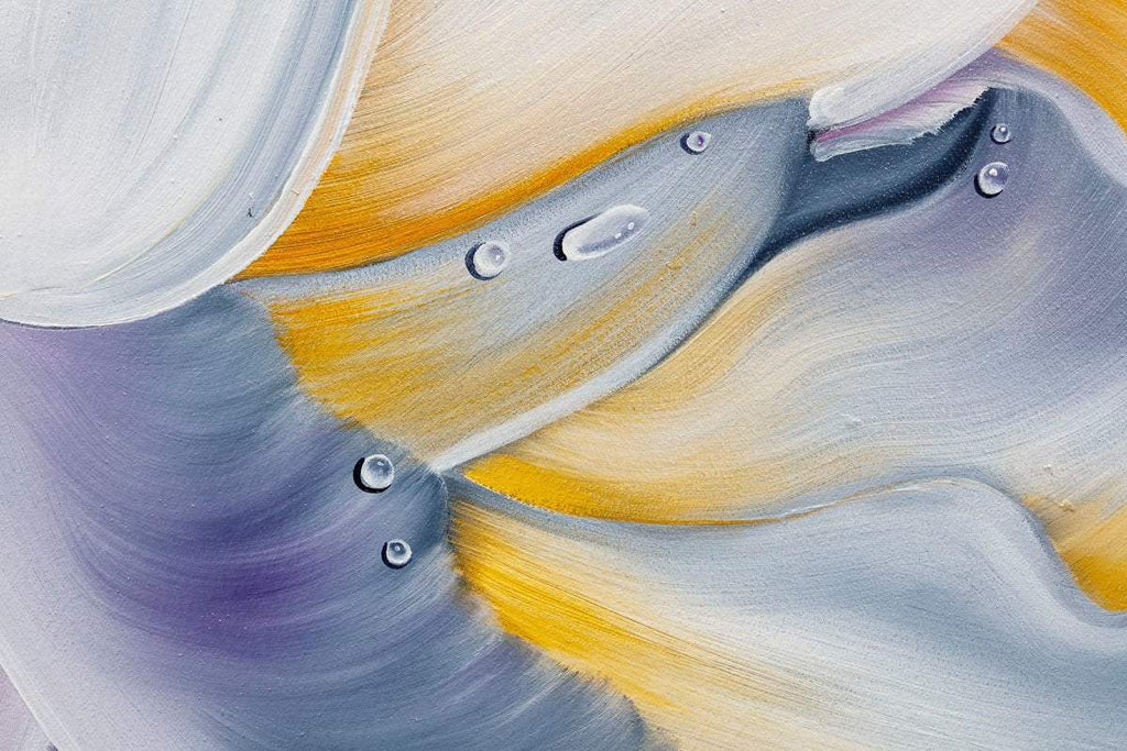 Dewdrops and Petals - Original - SOLD by artist Brenda Herd - Wyecliffe Galleries