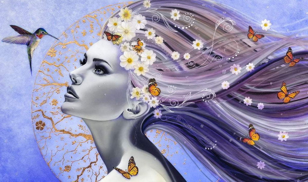 Divinity - Original - SOLD by artist Brenda Herd - Wyecliffe Galleries