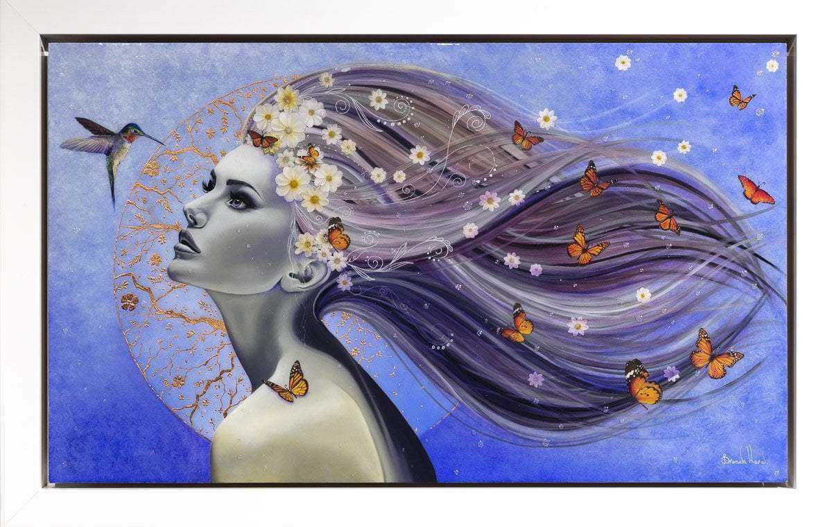 Divinity - Original - SOLD by artist Brenda Herd - Wyecliffe Galleries