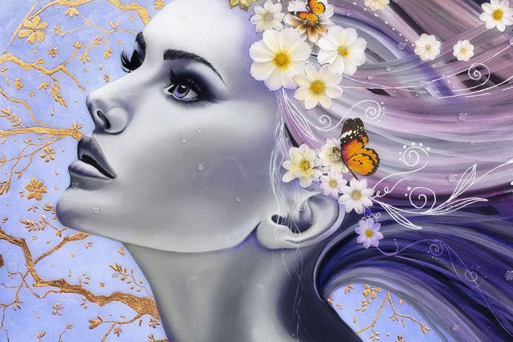 Divinity - Original - SOLD by artist Brenda Herd - Wyecliffe Galleries