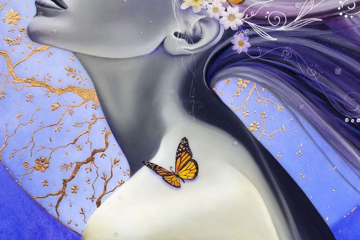 Divinity - Original - SOLD by artist Brenda Herd - Wyecliffe Galleries