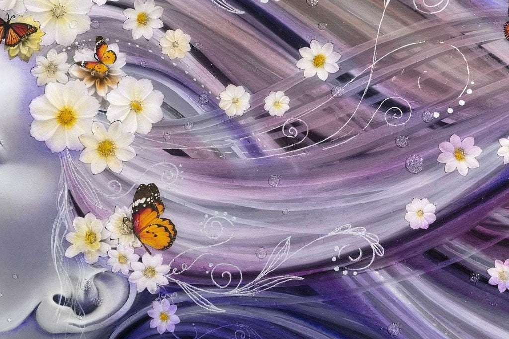 Divinity - Original - SOLD by artist Brenda Herd - Wyecliffe Galleries