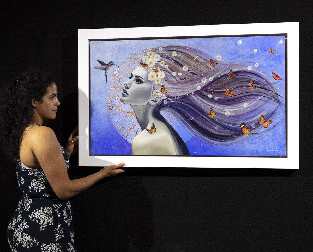 Divinity - Original - SOLD by artist Brenda Herd - Wyecliffe Galleries