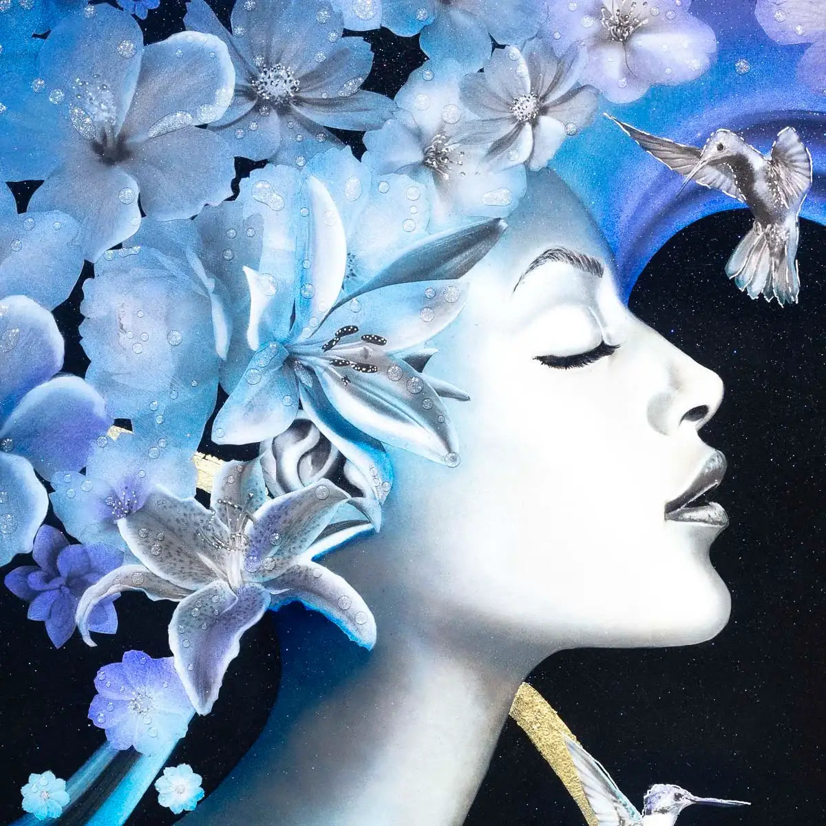 Elegance - Original - SOLD by artist Brenda Herd - Wyecliffe Galleries