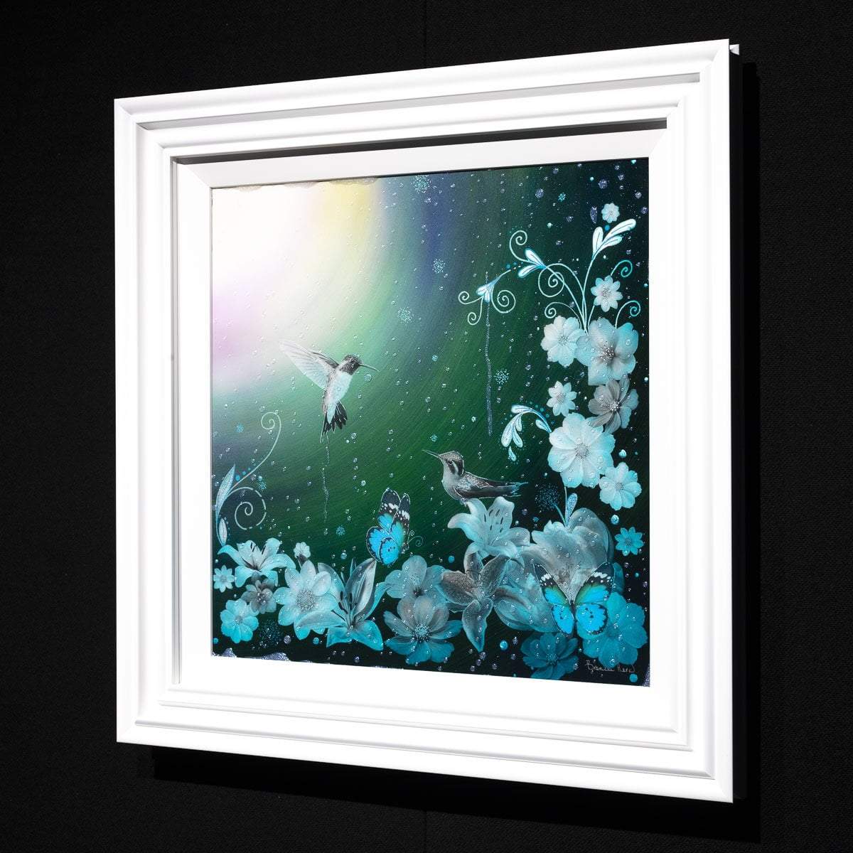 Emerald Sky - Original Brenda Herd Framed
