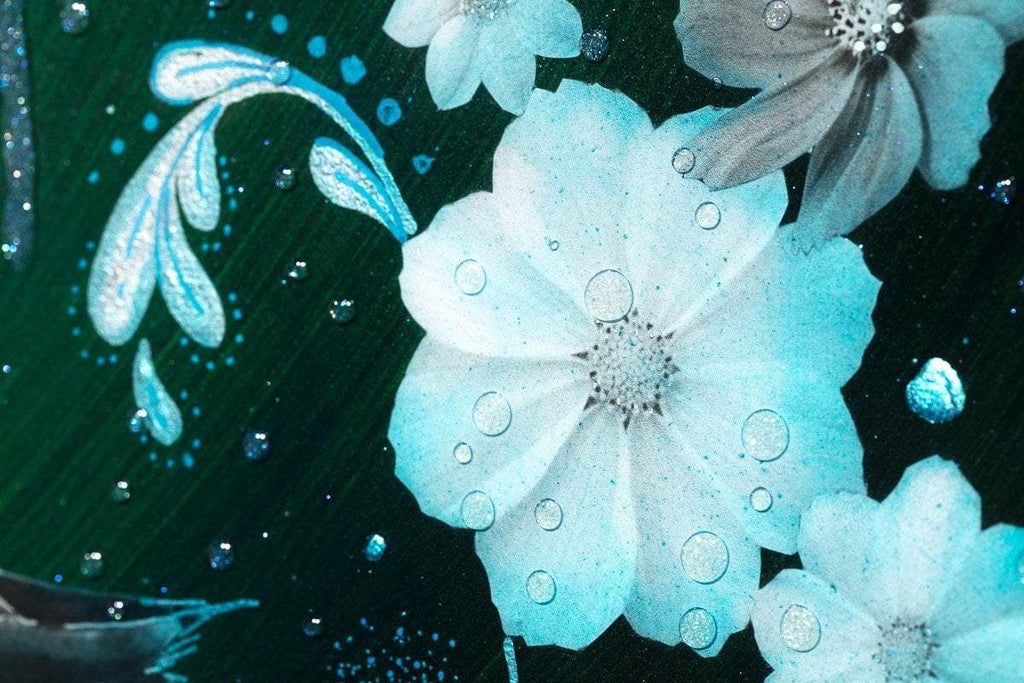 Emerald Sky - Original - SOLD by artist Brenda Herd - Wyecliffe Galleries