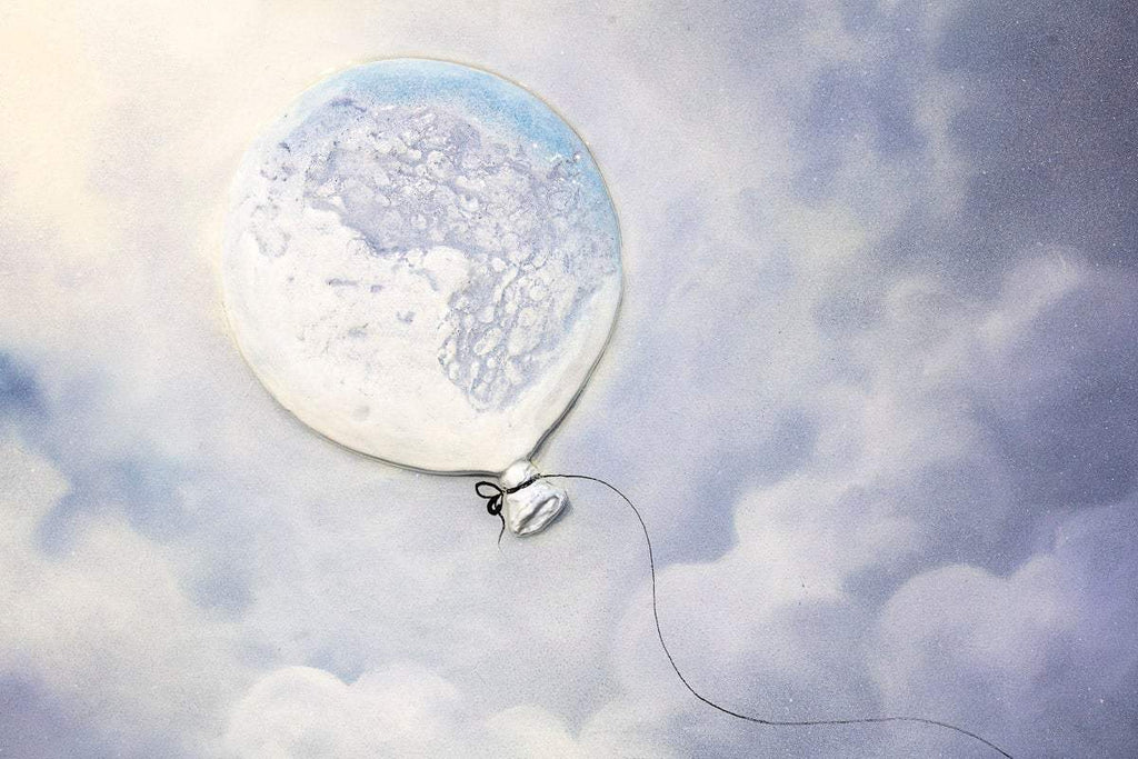 Fantasy Nights - Original - SOLD by artist Brenda Herd - Wyecliffe Galleries