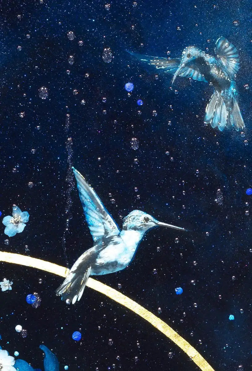 Flora and Fauna - Original - SOLD by artist Brenda Herd - Wyecliffe Galleries