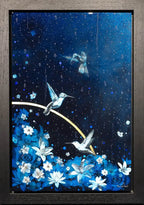 Flora and Fauna - Original - SOLD by artist Brenda Herd - Wyecliffe Galleries