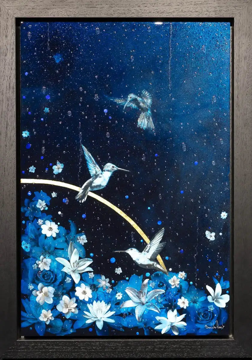 Flora and Fauna - Original - SOLD by artist Brenda Herd - Wyecliffe Galleries