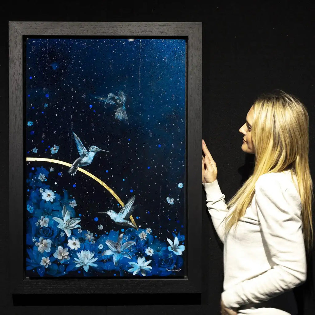 Flora and Fauna - Original - SOLD by artist Brenda Herd - Wyecliffe Galleries