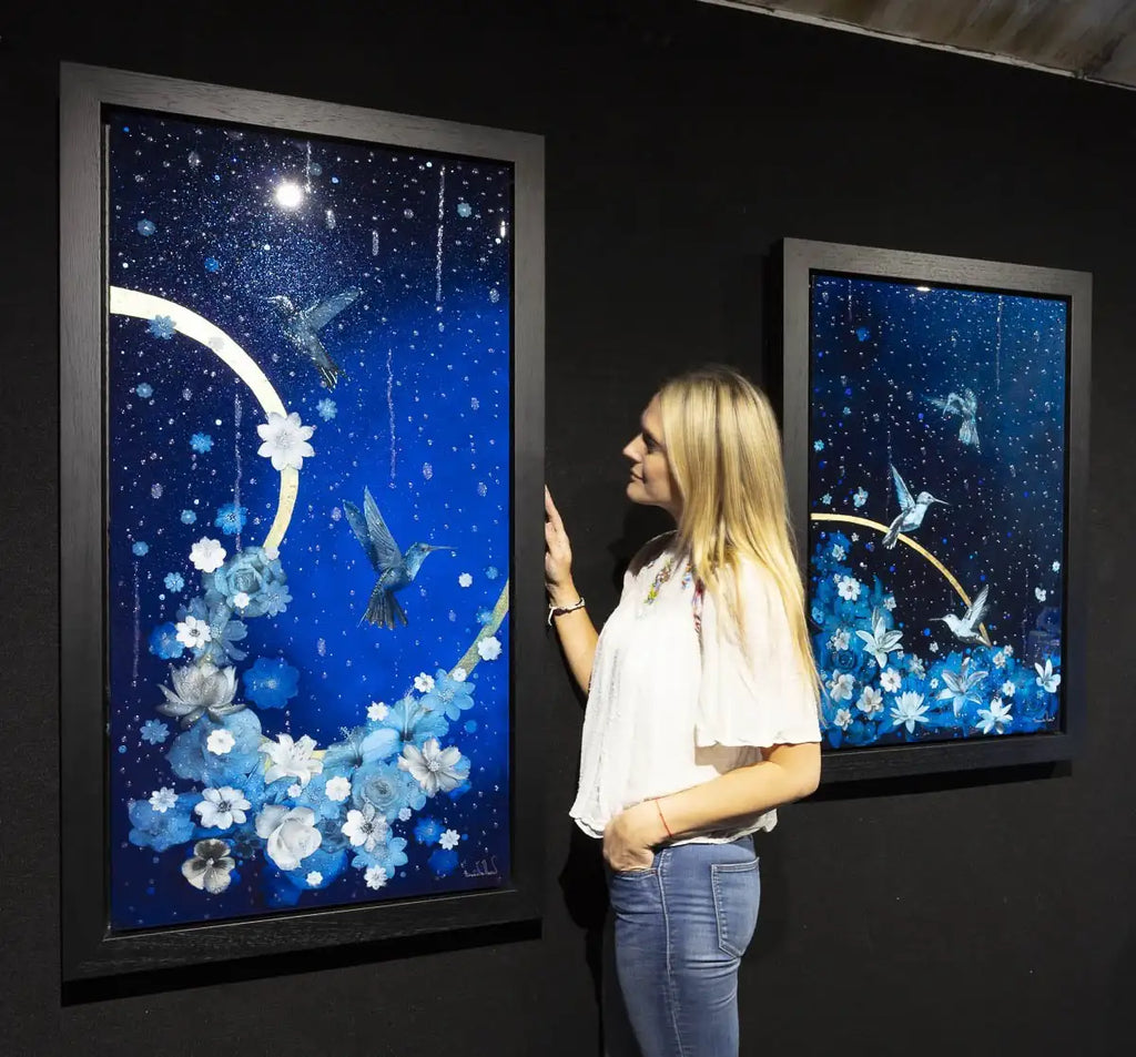 Flora and Fauna - Original - SOLD by artist Brenda Herd - Wyecliffe Galleries