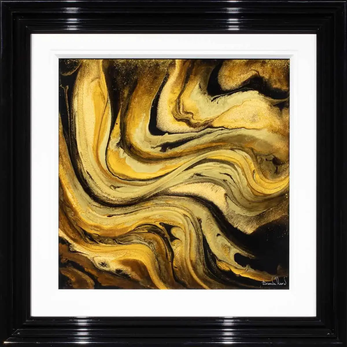 Glimmer I - Original - SOLD by artist Brenda Herd - Wyecliffe Galleries