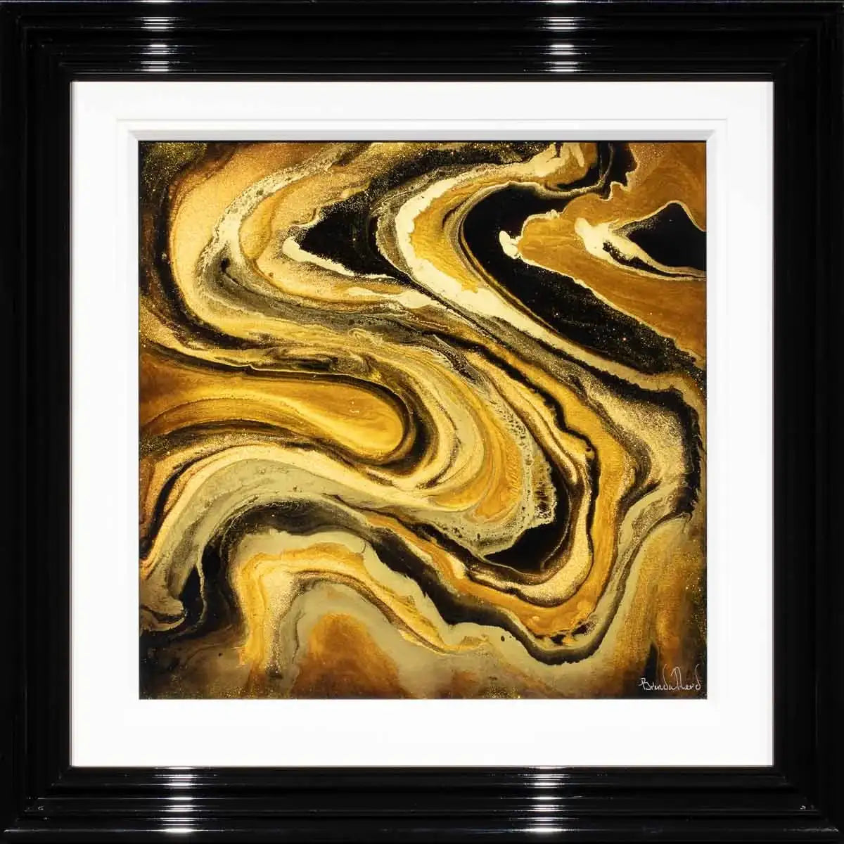 Glimmer II - Original - SOLD by artist Brenda Herd - Wyecliffe Galleries