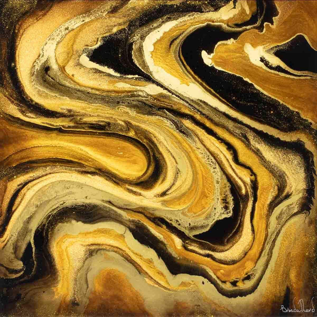 Glimmer II - Original - SOLD by artist Brenda Herd - Wyecliffe Galleries