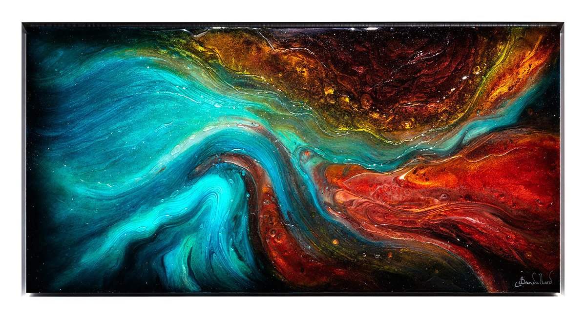 Guidance - Original - SOLD by artist Brenda Herd - Wyecliffe Galleries