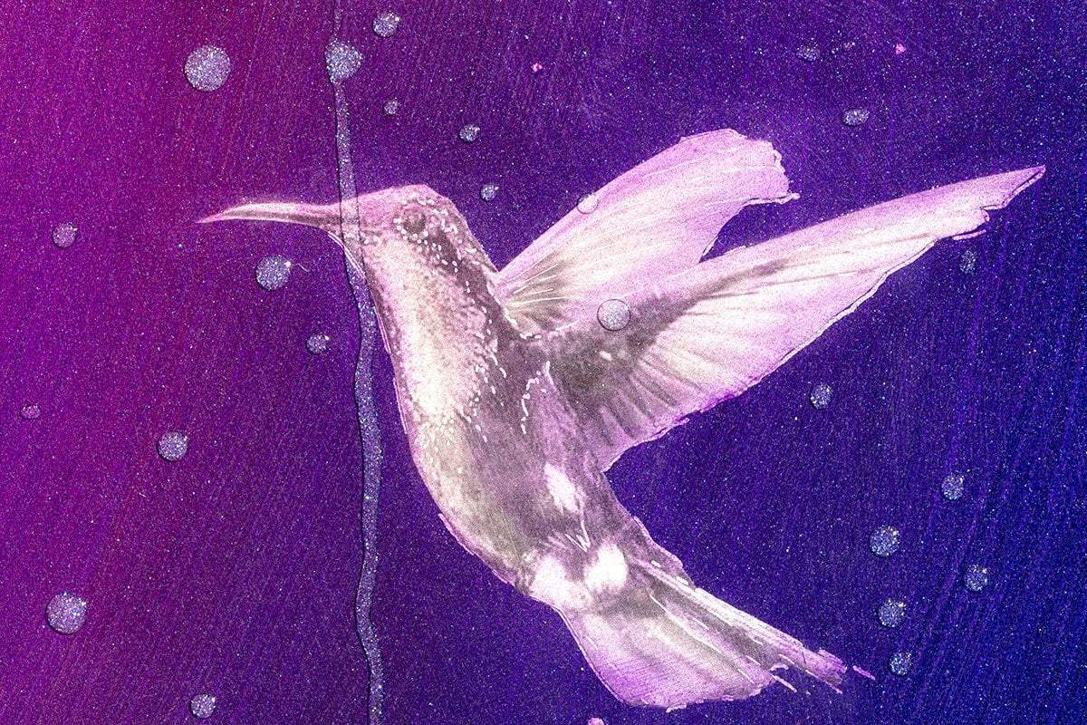 In Flight - Original - SOLD by artist Brenda Herd - Wyecliffe Galleries