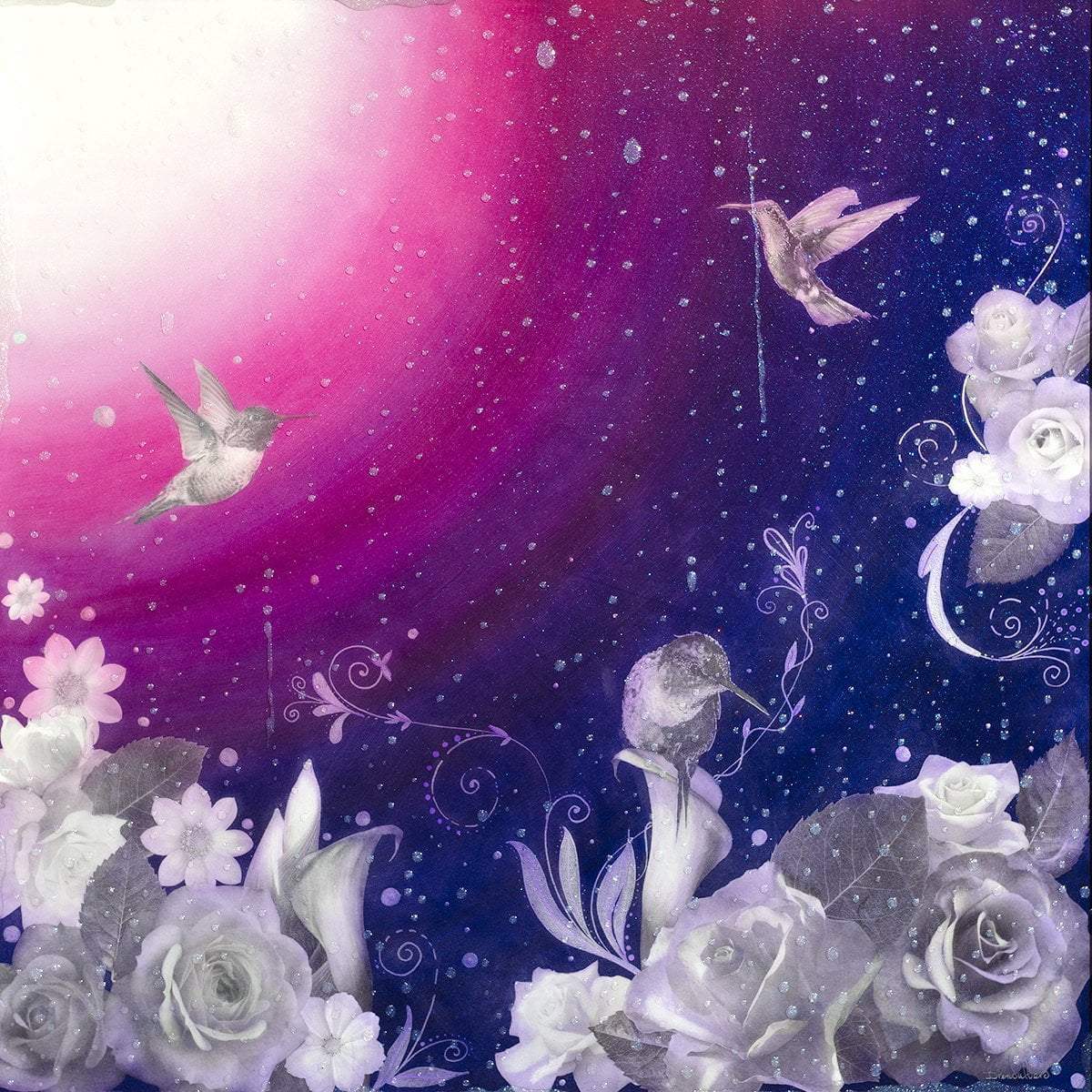 In Flight - Original - SOLD by artist Brenda Herd - Wyecliffe Galleries