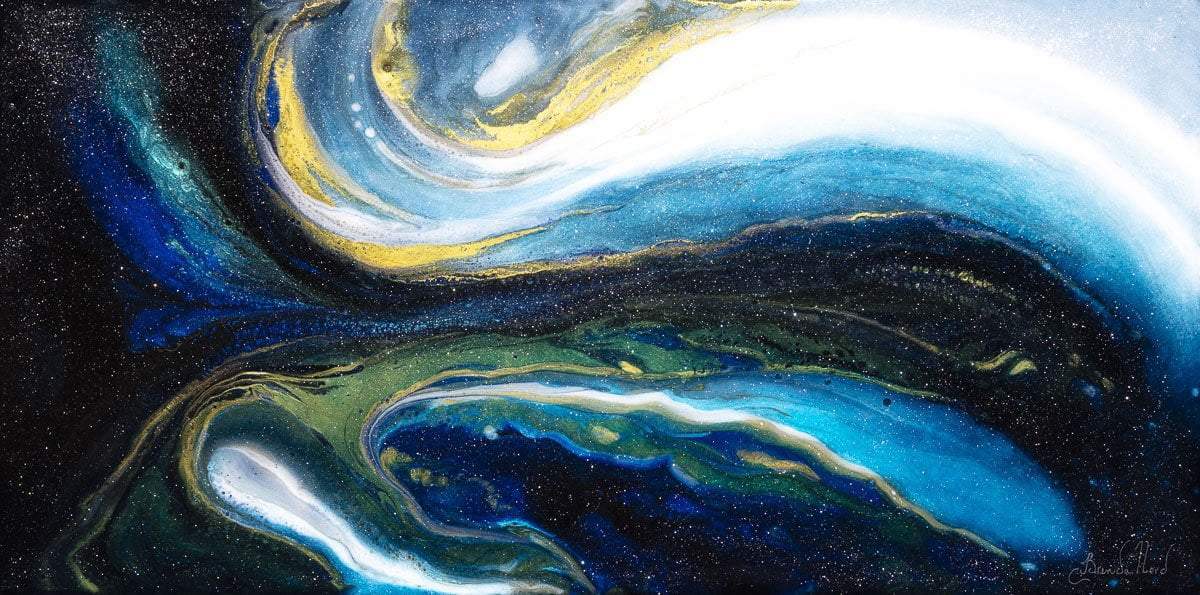 Into the Light - Original - SOLD by artist Brenda Herd - Wyecliffe Galleries