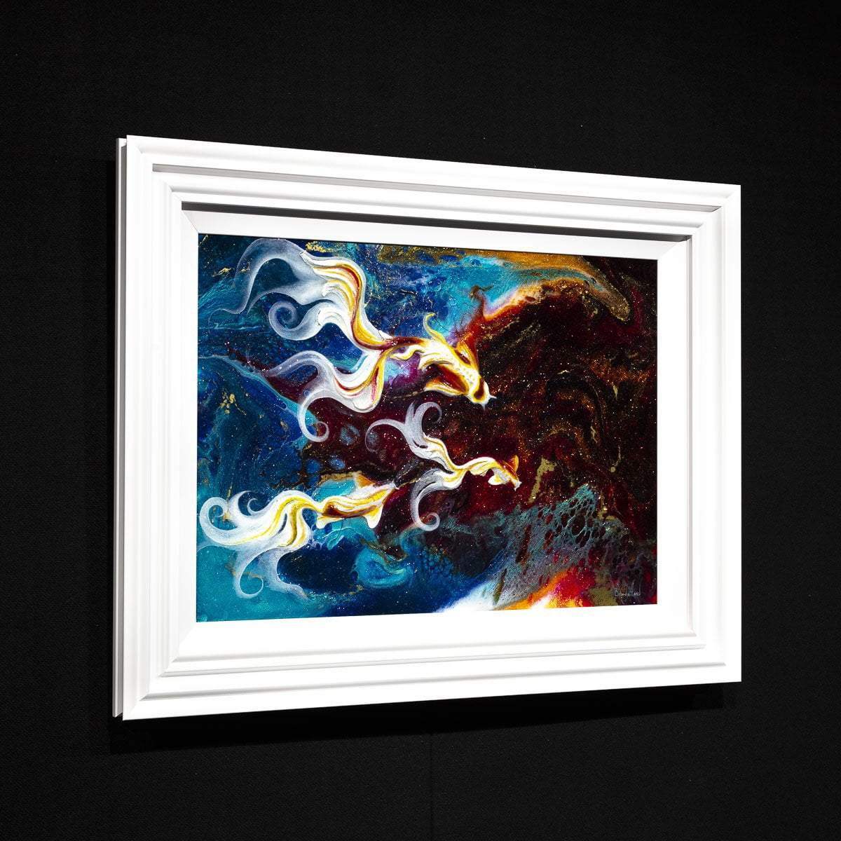 Koi - Original - SOLD by artist Brenda Herd - Wyecliffe Galleries