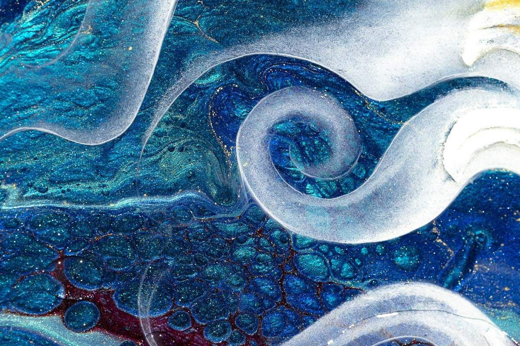 Koi - Original - SOLD by artist Brenda Herd - Wyecliffe Galleries