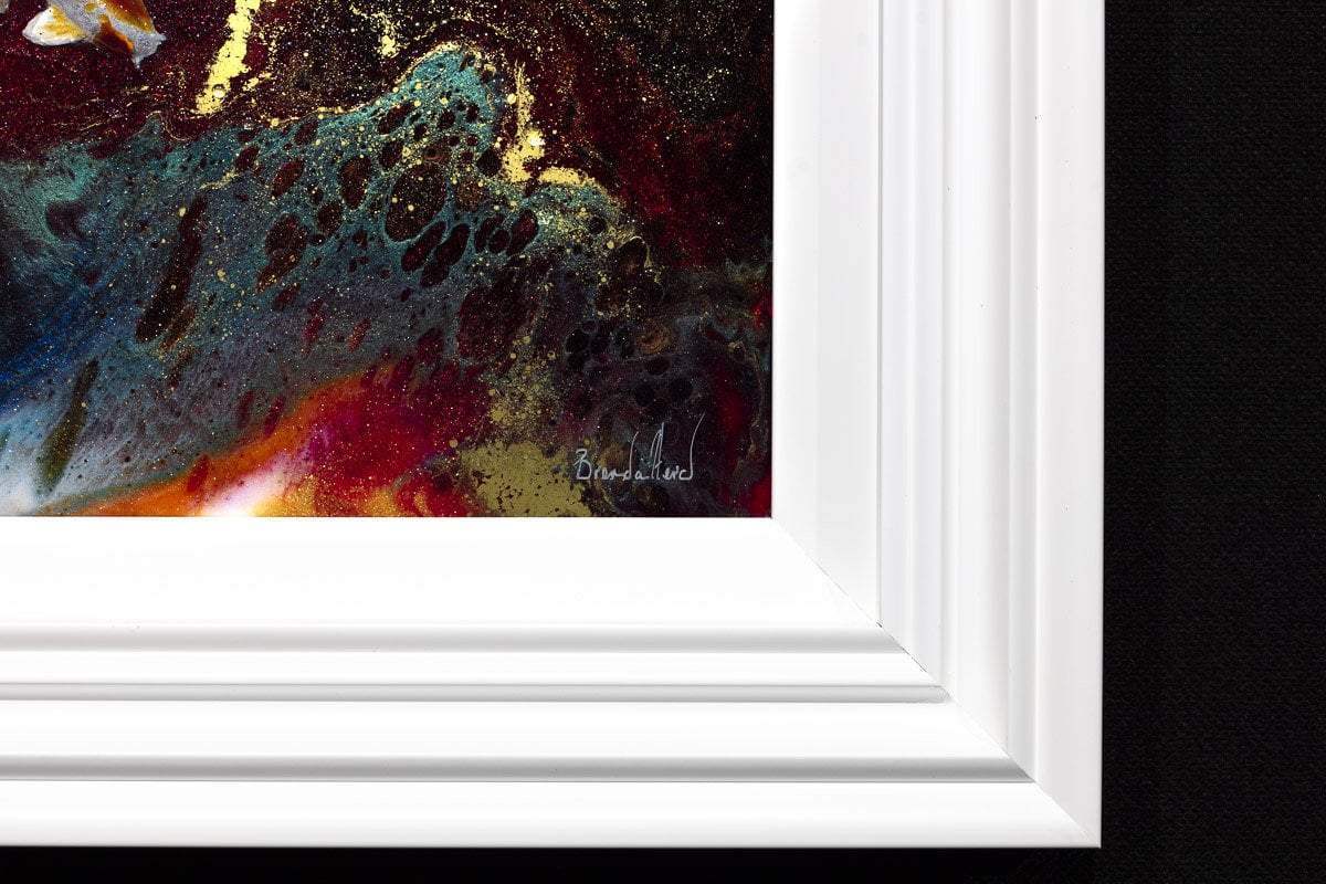 Koi - Original - SOLD by artist Brenda Herd - Wyecliffe Galleries