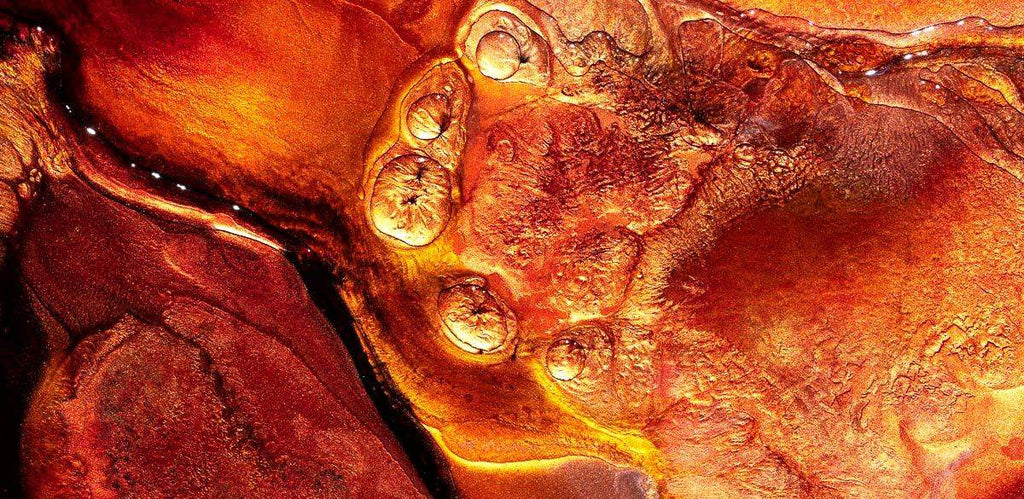 Lava - Original by artist Brenda Herd - Wyecliffe Galleries