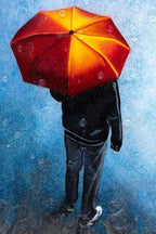 Looking into the Distance - Original SOLD by artist Brenda Herd - Wyecliffe Galleries