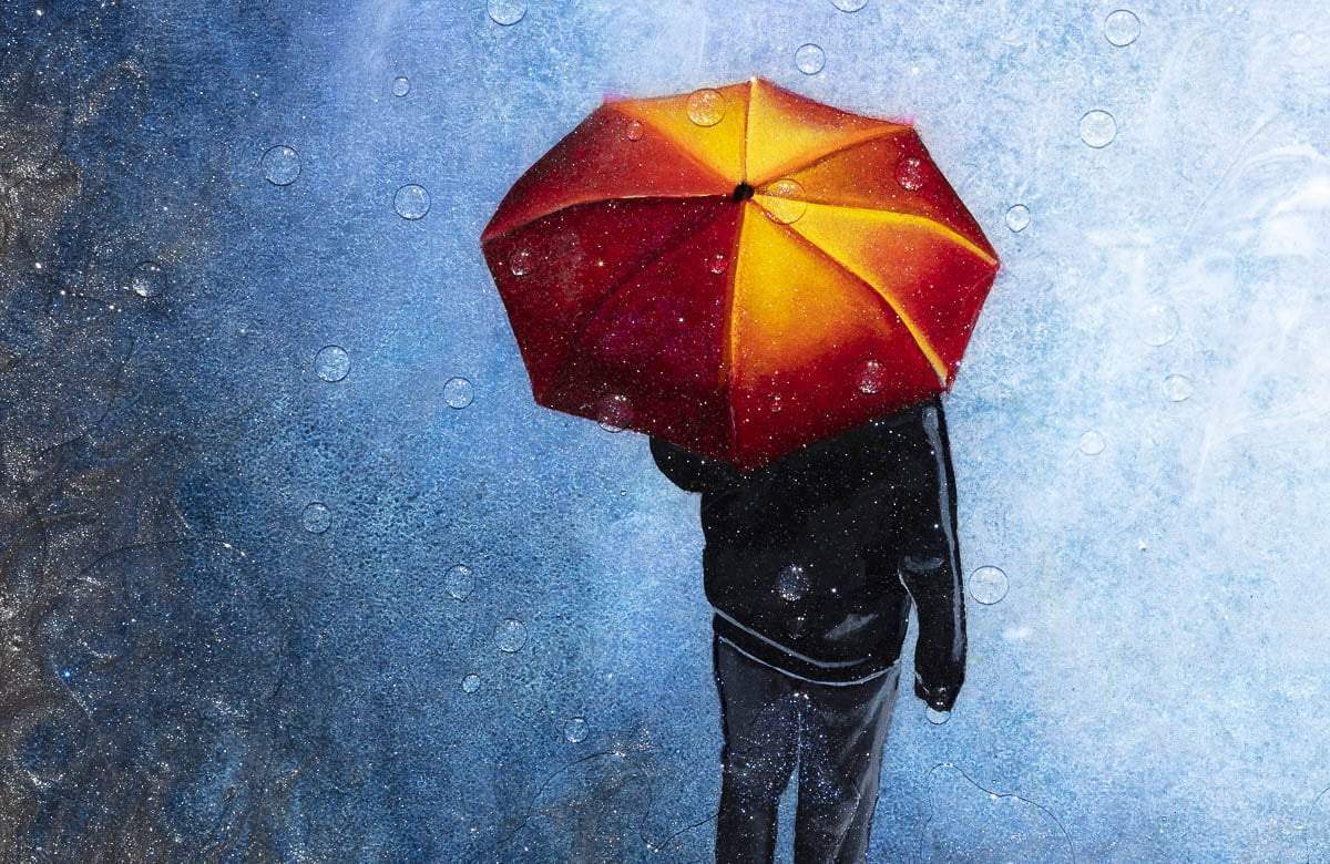 Looking into the Distance - Original SOLD by artist Brenda Herd - Wyecliffe Galleries