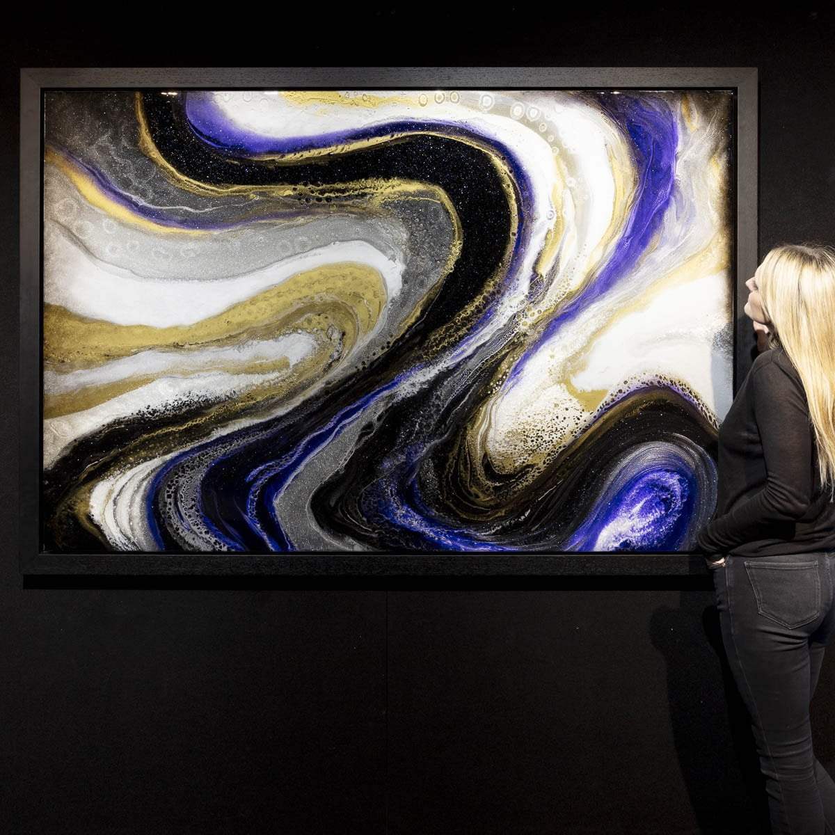 Luxury - Original by artist Brenda Herd - Wyecliffe Galleries