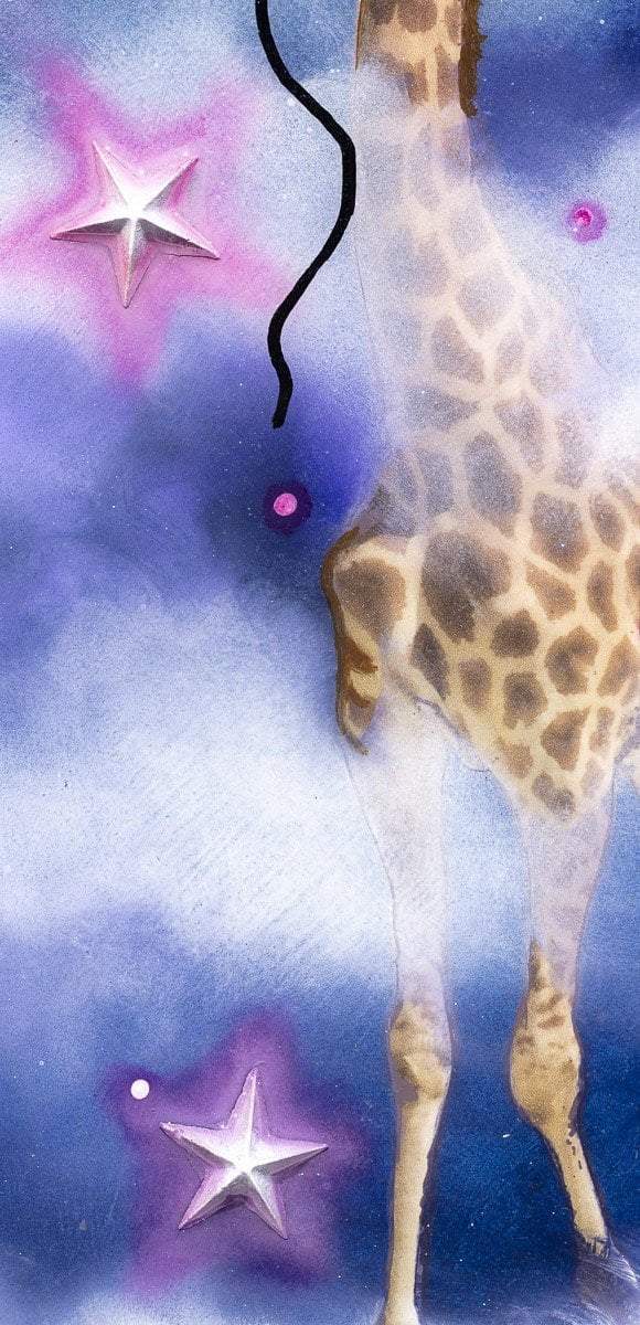 Midnight Dreaming - Original - SOLD by artist Brenda Herd - Wyecliffe Galleries