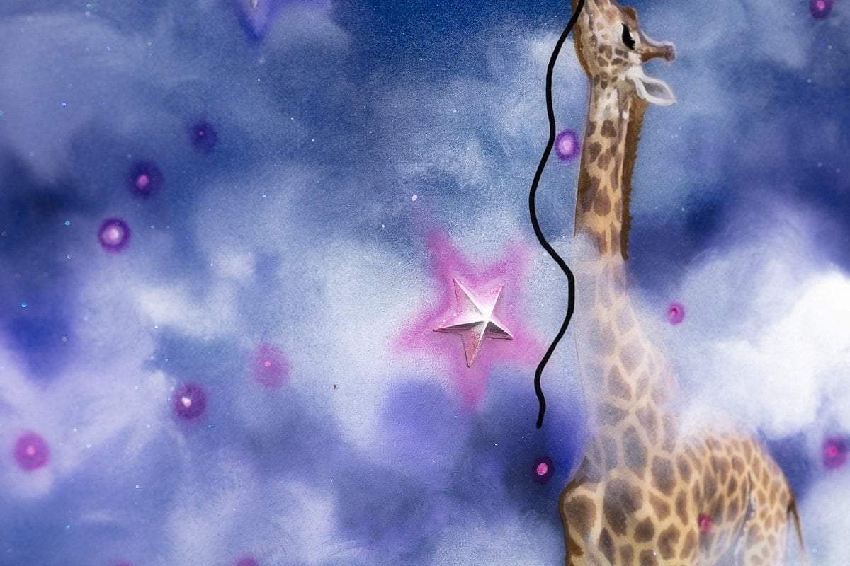 Midnight Dreaming - Original - SOLD by artist Brenda Herd - Wyecliffe Galleries