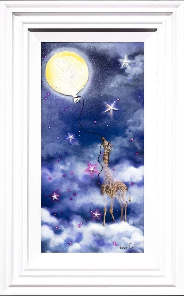 Midnight Dreaming - Original - SOLD by artist Brenda Herd - Wyecliffe Galleries