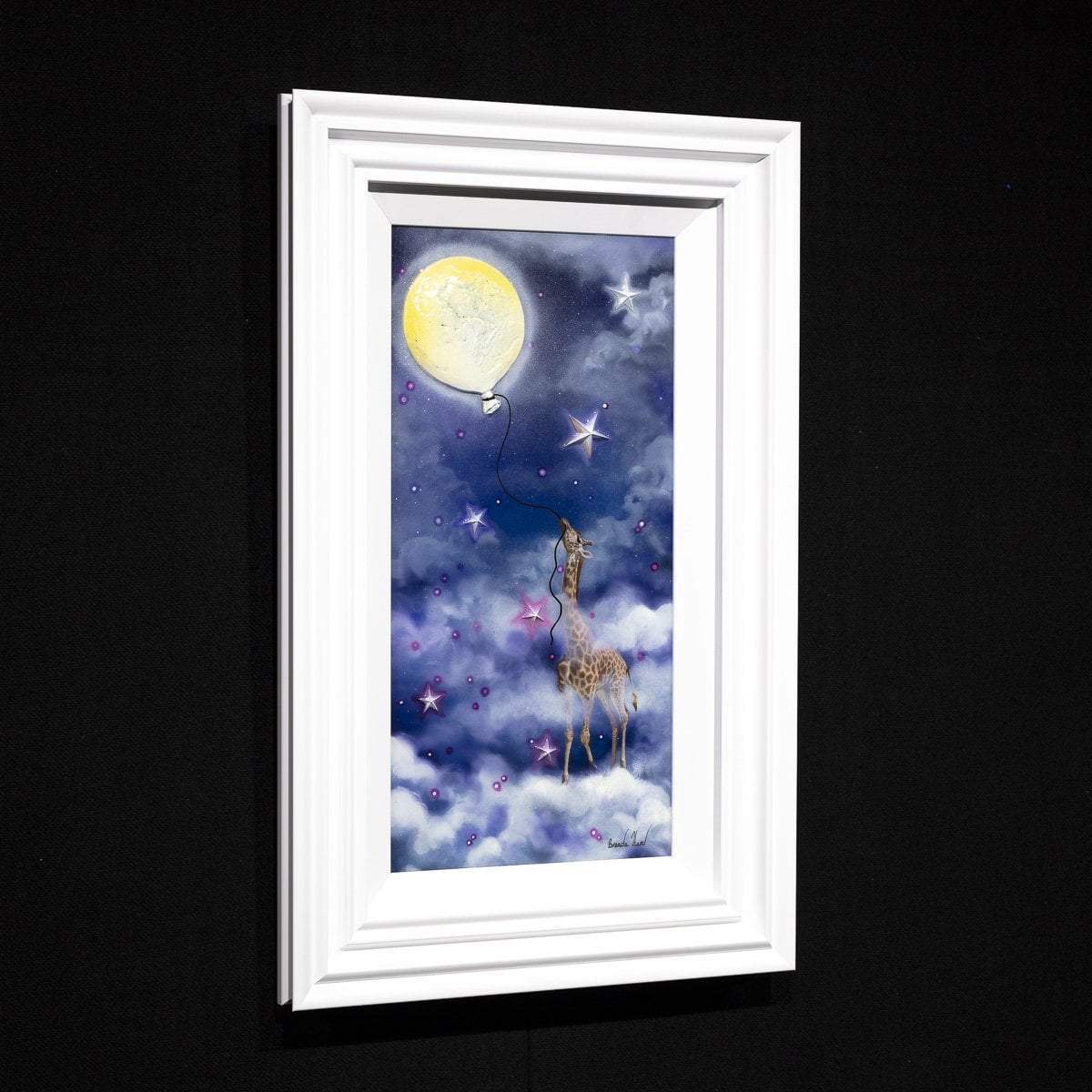 Midnight Dreaming - Original - SOLD by artist Brenda Herd - Wyecliffe Galleries