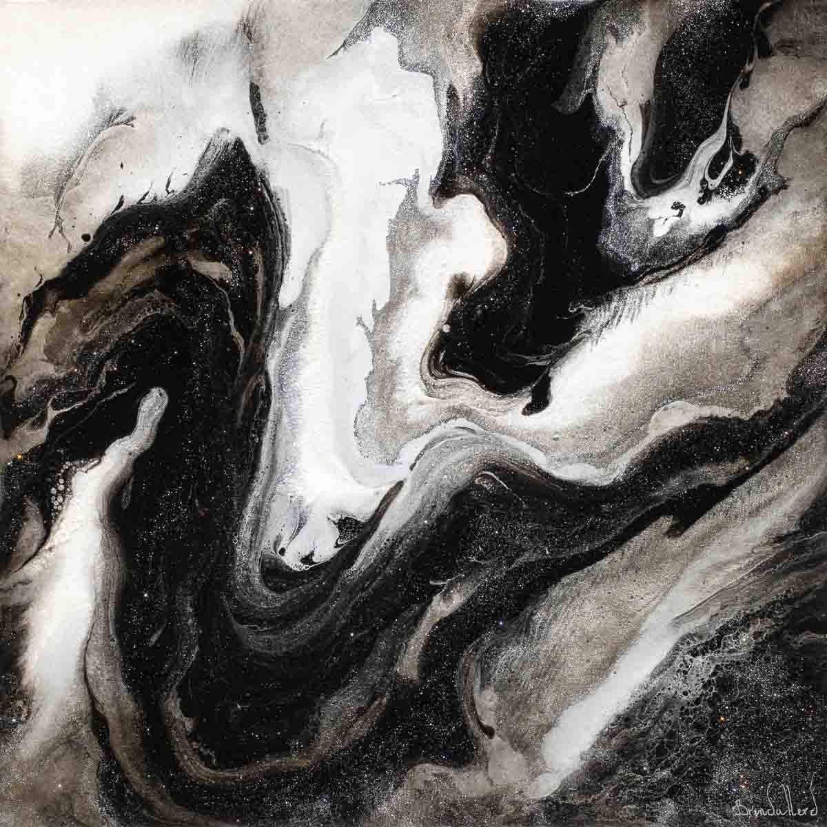 Monolithic I - Original - SOLD by artist Brenda Herd - Wyecliffe Galleries