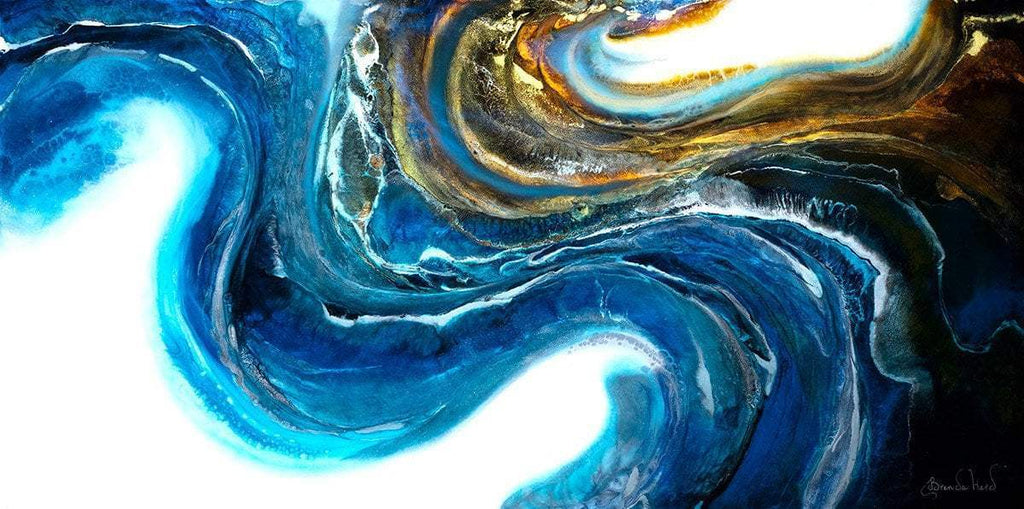 Motion - Original - SOLD by artist Brenda Herd - Wyecliffe Galleries