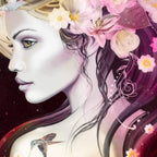 Natural Beauty - Original - SOLD by artist Brenda Herd - Wyecliffe Galleries