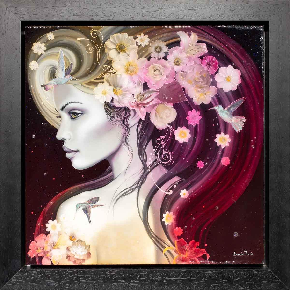 Natural Beauty - Original - SOLD by artist Brenda Herd - Wyecliffe Galleries