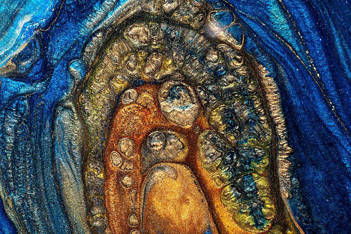 Nature's Elements - Original - SOLD by artist Brenda Herd - Wyecliffe Galleries