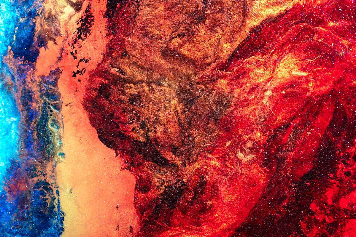 Nature's Elements - Original - SOLD by artist Brenda Herd - Wyecliffe Galleries