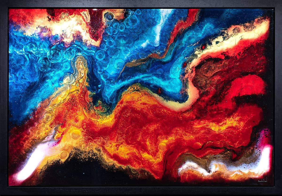 Nature's Elements - Original - SOLD by artist Brenda Herd - Wyecliffe Galleries