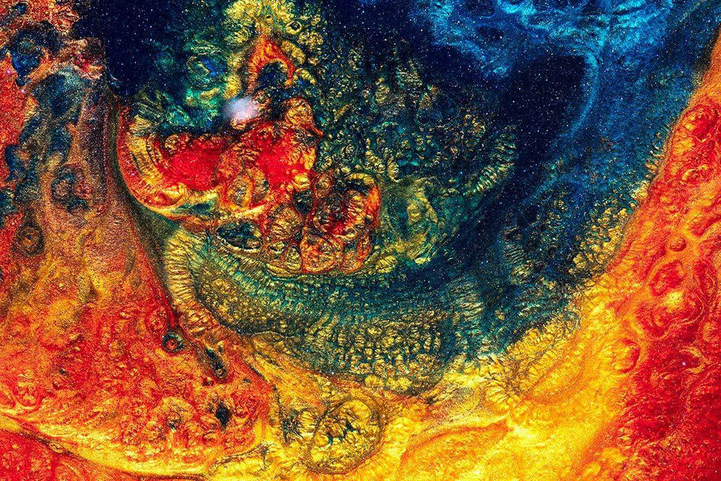 Nature's Elements - Original - SOLD by artist Brenda Herd - Wyecliffe Galleries