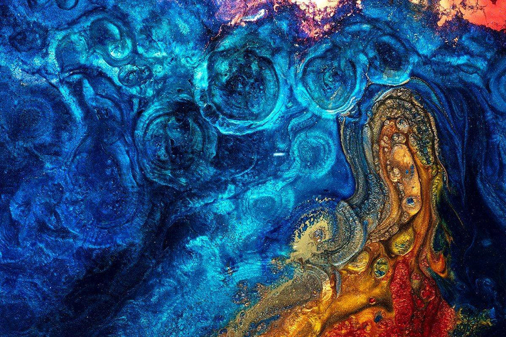 Nature's Elements - Original - SOLD by artist Brenda Herd - Wyecliffe Galleries