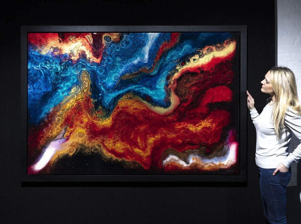 Nature's Elements - Original - SOLD by artist Brenda Herd - Wyecliffe Galleries