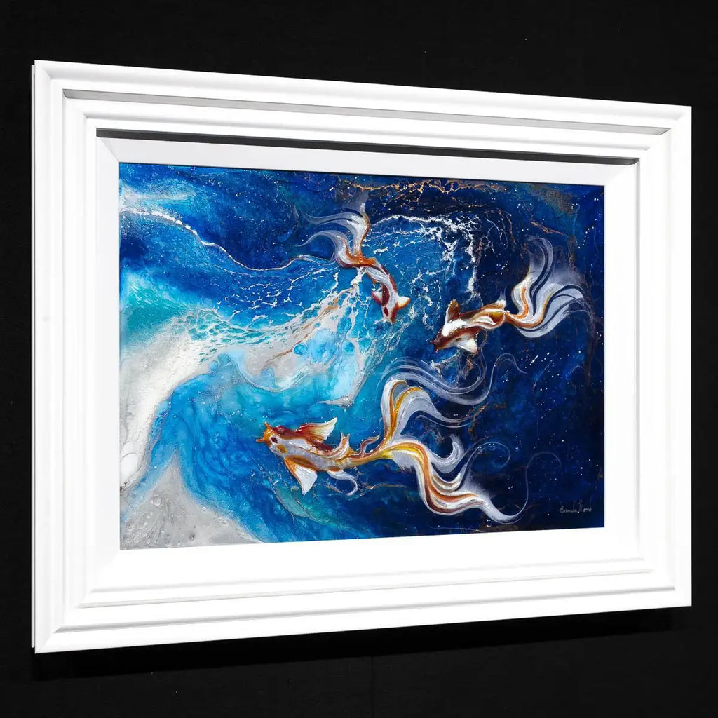 Ocean Depths - Original - SOLD by artist Brenda Herd - Wyecliffe Galleries