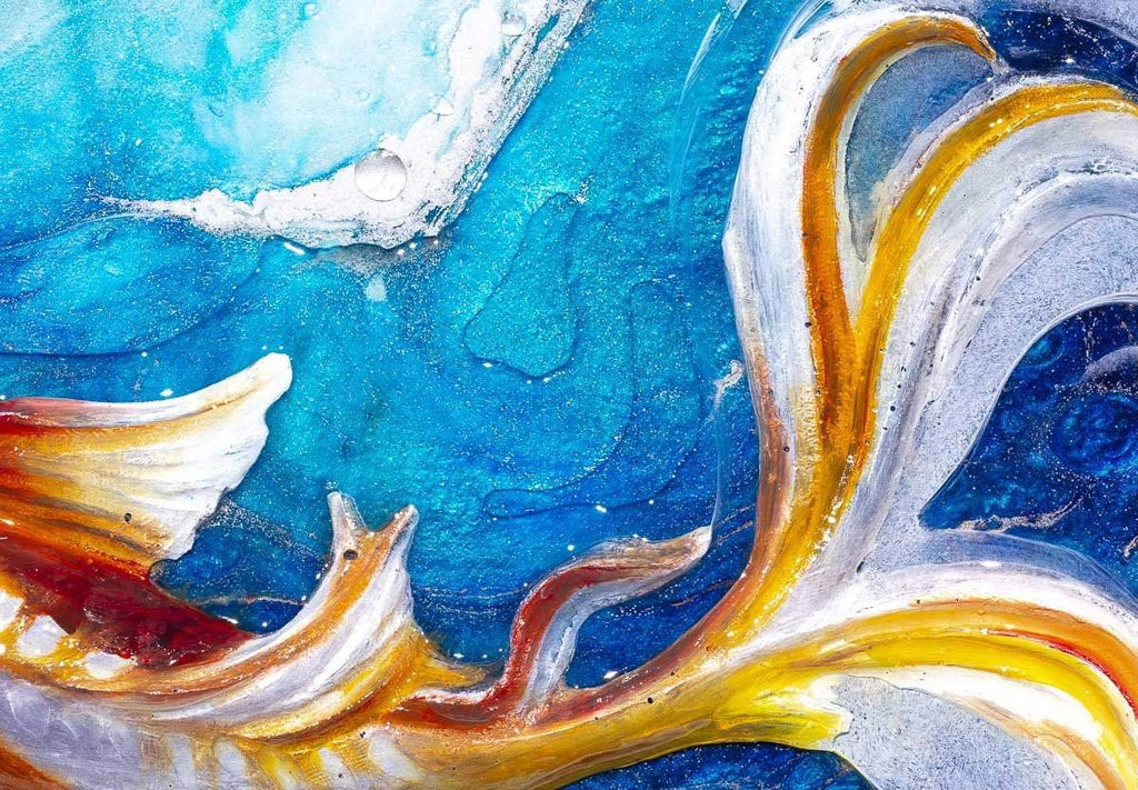 Ocean Depths - Original - SOLD by artist Brenda Herd - Wyecliffe Galleries